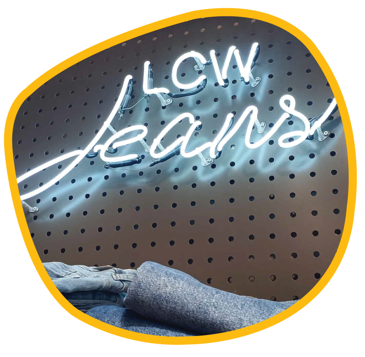 Neon illuminated advertising sign
