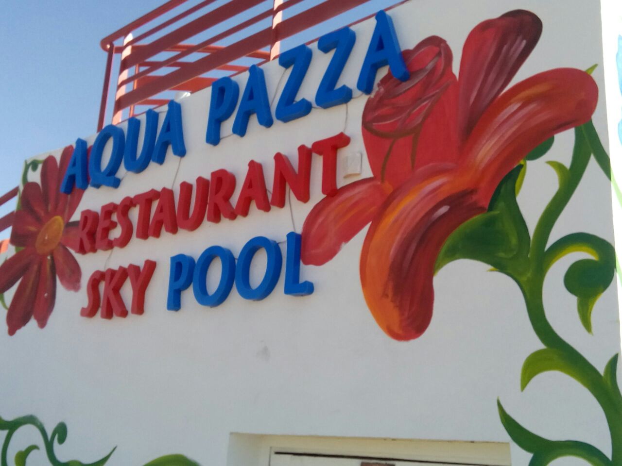 store and restaurant wall sign